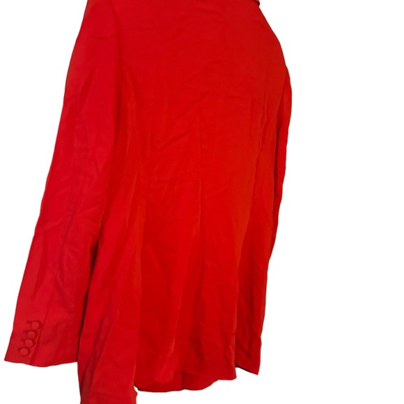 NWOT Lita by Ciara Revolve Fiery Red Blazer XXL $398 (97% viscose, 3% spandex) - Picture 3 of 9